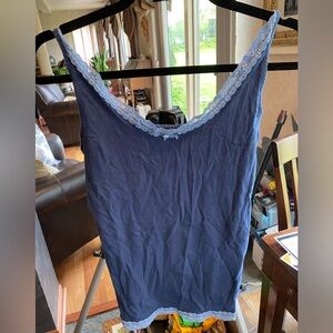 Soft Lacey Small Tank Top with Bow